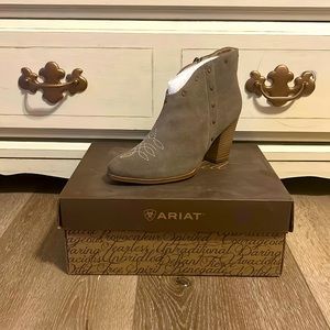 Ariat suede booties